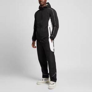 Ensemble de survêtement coupe ajustée léger et extensible de haute qualité pour homme – Veste coupe-vent décontractée et pantalon - Product Image 6