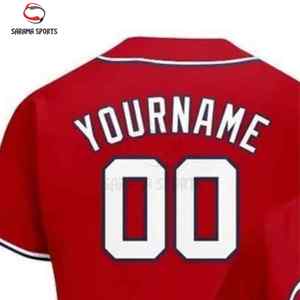 Nouveau maillot de baseball tendance à séchage rapide, broderie personnalisée, sublimation, maillot de baseball pour hommes, softball - Product Image 4