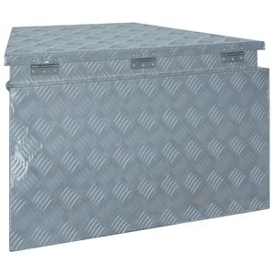 Caja de herramientas de aluminio plateado 29 \ "x15 \" x16.1 \ "x18.1 \"-Solución de almacenamiento duradera y práctica - Product Image 3
