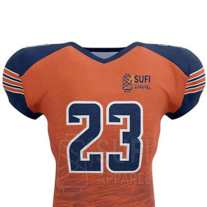 Uniforme de Fútbol Americano de Alto Rendimiento, Conjunto Deportivo de Secado Rápido, Tela Transpirable, Opciones de Color Personalizadas para Equipos - Product Image 4