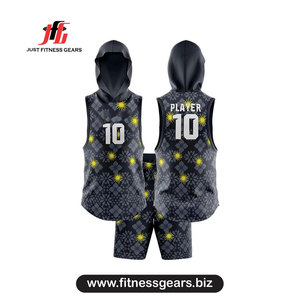 ชุดฟุตบอล 7 คนแบบกำหนดเอง |   เสื้อทีมซับลิเมชั่น ระบายเหงื่อได้ดี แบบไม่มีแขน คอวี สำหรับผู้ใหญ่ ใส่ได้ทั้งชายและหญิง ผลิตจากโพลีเอสเตอร์ 100% - Product Image 1
