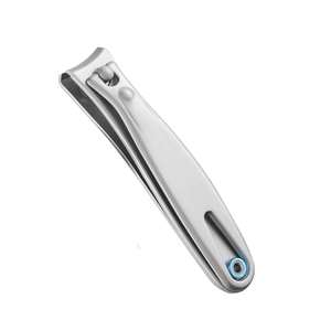 Stainless Steel <b>Nail</b> Cutter with Straight Blades Custom Logo Thick Toenails Fingernails Cutter - Product Image 1