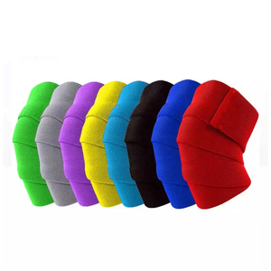 <b>Elastic</b> Adjustable <b>Knee</b> Wraps for Weightlifting Powerlifting Sports Gym Accessories Weightlifting Fitness Neoprene Breathable - Product Image 1