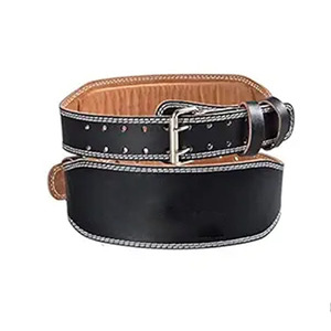 Industrial Grade Leather Powerlifting <b>Belt</b> for Heavy Squats Deadlifts Professional Gym Back Support Lifting Gear - Product Image 1