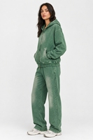 Pantalon de jogging cargo oversize pour femme, style streetwear, délavé soleil, décontracté, en mélange de coton, coupe ample, effet vintage