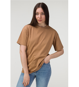 Camisetas de color de la mejor calidad para mujer, camisetas de manga corta con cuello redondo para mujer, disponibles en todos los tamaños - Product Image 1