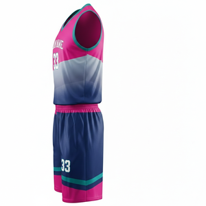 Nouvel ensemble maillot et short de basketball 2026 – Tenue d'entraînement personnalisée sans manches, colorée, pour homme – Style Hip Hop Streetwear - Product Image 6