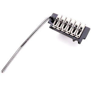 Guitare électrique D19BB, noir brillant, selle en acier inoxydable Wilkinson, pont vibrato à deux points, fabriqué en Corée, pièces et accessoires de guitare - Product Image 2