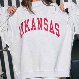 Sweat-shirt en molleton tricoté à col montant pour femme, imprimé sur mesure, décontracté, hiver/automne, coupe oversize, manches longues, écologique, OEM - Product Image 2