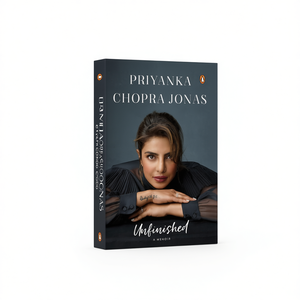 Livre à couverture souple personnalisée non fini par l'auteur Priyanka Chopra Jonas, impression de livres à couverture souple - Product Image 1