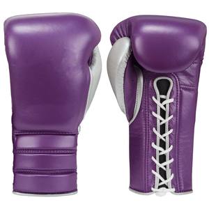 Guantes de Boxeo Personalizables de 8oz, 10oz, 12oz, 14oz y 16oz, Profesionales para Kickboxing, Muay Thai, de Cuero Vacuno, para Entrenamiento de MMA, con Cordones - Product Image 6