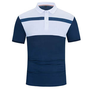 Polo décontracté pour homme, haute qualité, couleur unie, respirant, manches courtes, logo brodé personnalisé 2026 - Product Image 1