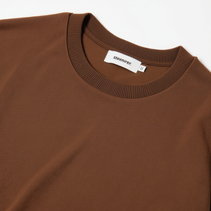 T-shirt Oversize en Coton Peigné 100% (220-240 GSM) à Épaules Tombantes, Coupe Boxy, Grammage Lourd, Style Streetwear, avec Personnalisation OEM ODM - Product Image 5