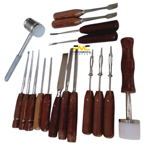 Juego básico de cirugía ortopédica de diecisiete piezas de instrumentos quirúrgicos para procedimientos ortopédicos profesionales. - Product Image 2