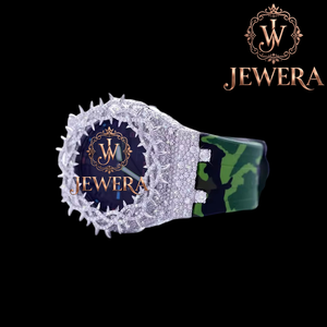 Premium Quality Moissanite Rubber Diamond <b>Watch</b> <b>for</b> Luxury Events Nightlife and High-End Fashion Available <b>for</b> Affordable Price - Product Image 2