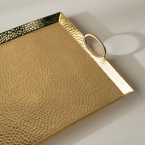 Elegante y Duradera Bandeja de Latón para Servicio Profesional de Bar de Alta Gama y Presentación Elegante de Cócteles - Product Image 2