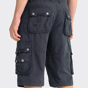 Crea tu propio diseño más reciente: Pantalones cortos multibolsillos de color sólido para hombre, de la más alta calidad, a un precio adecuado. - Product Image 6