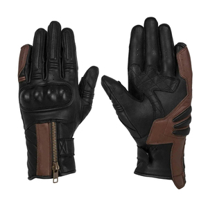 Gants de moto en cuir de haute qualité avec un design personnalisé dernier cri, gants de course pour moto en cuir à doigts entiers - Product Image 1