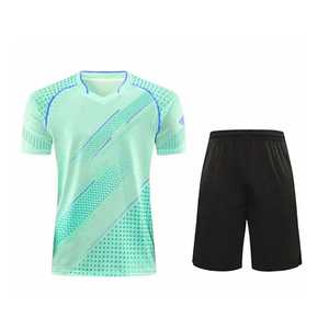 Tenues de tennis à prix bas, faible quantité minimum de commande, tenue de tennis de haute qualité pour vêtements de sport, tissu polyester doux, ensemble unisexe. - Product Image 1