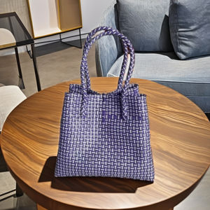 Vente en gros de sacs à bandoulière écologiques pour femmes sacs à main nouveau style mode simple vêtements de style tissé en paille en plastique recyclé - Product Image 3