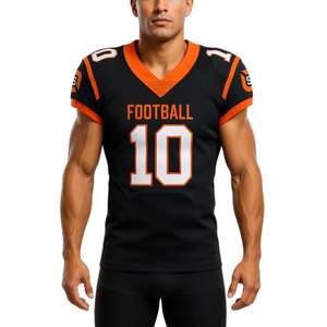 Maillot de football américain personnalisé pour hommes, respirant, en polyester, uniforme de football, maillot d'équipe sportive, impression par sublimation, t-shirt de football - Product Image 6