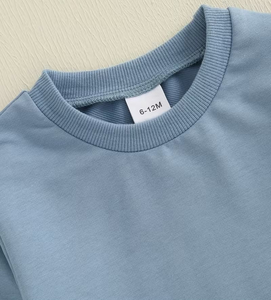 Customized Brand Baby Casual Print Color-Block Zip-Up Hooded Jersey Sweatshirt Joggers 100% Cotton ODM Autumn Winter Knitted - Product Image 5