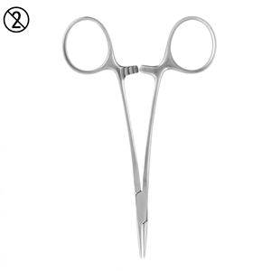 Pinzas Hemostáticas Quirúrgicas Halsted Curvas de Acero Inoxidable de Alta Calidad, Instrumento Oftálmico para Cirugía de Precisión - Product Image 4