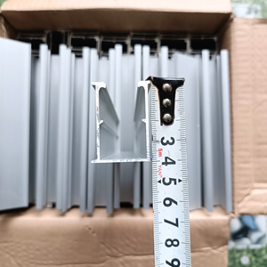 VNTECH GLOBAL - Sistema de Montaje Rápido para Paneles Solares, Riel de Aluminio Anodizado de 300 mm, 32x40 mm, Soporte de Montaje en Techo Metálico para Paneles Fotovoltaicos, Resistente al Viento de 60 m/s - Product Image 5
