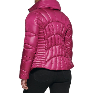 OEM Women's Puffer Jacket Custom Logo <b>Winter</b> <b>Quilted</b> Down Alternative Coat Lightweight Insulated Outdoor Fashion Jacket - Product Image 4