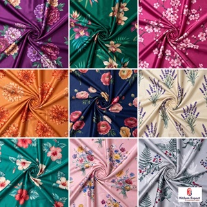 Premium Printed Japan Satin Fabric Manufacturer Custom OEM ODM Apparel Bridal Home Textile Export Factory - Product Image 6