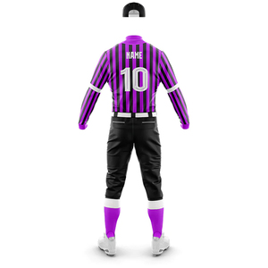 Ensemble d'uniformes de baseball et de softball personnalisés en polyester sublimé, maillots pour hommes personnalisables avec sangle réglable - Product Image 3
