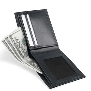 Portefeuille en cuir pour homme, style décontracté, matériau durable, profil fin, utilisation quotidienne, mode moderne. - Product Image 2