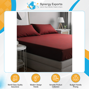 Reputed Supplier Selling Standard Quality High Rich Category <b>4</b> Pcs Polyester Bedsheet Set at Competitive Wholesale Rates - Product Image 5