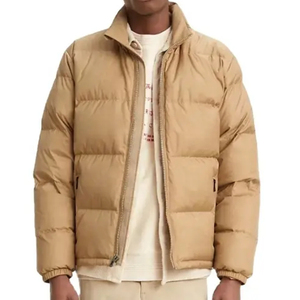 Veste coupe-vent en polaire polyester/nylon de haute qualité, fermeture éclair décontractée, logo personnalisable, douce et chaude, hiver, homme, grande taille, nouvelle mode - Product Image 3