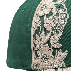 Fashionable <b>Women</b> Lace Baseball <b>Hat</b> Lightweight Breathable Adjustable Headwear For Beach Travel And Casual Outfits - Product Image 4