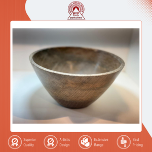 Venta al por Mayor de Cuencos Redondos de Madera de Excelente Calidad, Aptos para Alimentos, Tallados y Lisos, para Uso Multipropósito - Product Image 6