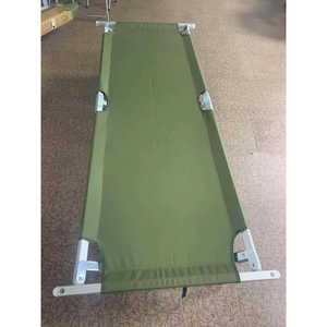 เตียงสนามอลูมิเนียมน้ำหนักเบา พับได้ พกพาสะดวก ดีไซน์มินิมอล สำหรับการเดินป่าและท่องเที่ยวกลางแจ้ง - Product Image 2