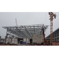Edificio Industrial Prefabricado en Vietnam, Estructura de Acero Pesado ASTM, Taller, Almacén, con Servicios de Doblado y Soldadura