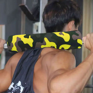 Customized Logo Non-Slip Neck Shoulder <b>Cushion</b> Protective <b>Pad</b> Fitness Rubber Weightlifting Barbell <b>Pad</b> Anax Sports High Quality - Product Image 6