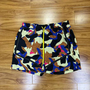 Men's Athletic Sport Shorts Polyester Spandex Blend Lightweight Breathable Quick-Dry Wholesale Bulk Activewear Shorts - Product Image 5