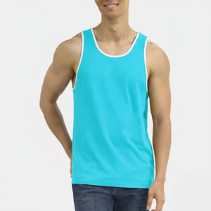 Camisetas sin Mangas de Alta Calidad para Hombre, Tejidas, Casuales, para Gimnasio y Fitness, Transpirables, Tallas Grandes, de Secado Rápido, Ecológicas y Personalizadas - Product Image 4