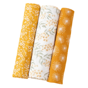 Cotton Fabric Muslin Baby Swaddle <b>Blanket</b> Hooded Bath Towel Organic Soft Breathable Newborn <b>Wrap</b> Custom Printed Wholesale OEM - Product Image 4