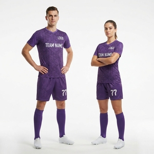 Uniformes de Fútbol Sublimados al por Mayor, Personalizados para Hombres y Niños, Conjunto de Uniforme de Fútbol en Blanco, Ropa de Entrenamiento para Equipos Masculinos, Camiseta de Entrenamiento - Product Image 2