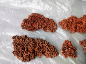 Cristal Rojo Natural, Colección de Minerales en Bruto, Especímenes Artísticos y Coleccionables, Muestra de Roca de Maharashtra, Minerales AK - Product Image 4