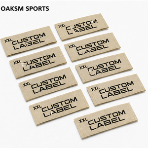 OAKSM SPORTS Étiquette tissée personnalisée Taille XXL Accessoires vestimentaires sportifs Quatre saisons - Product Image 3