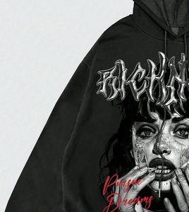 Fabricant et fournisseur de sweats à capuche personnalisés au Pakistan, OEM, vente en gros, sweats à capuche surdimensionnés en molleton lourd pour l'hiver, impression DTF, streetwear, usine - Product Image 4