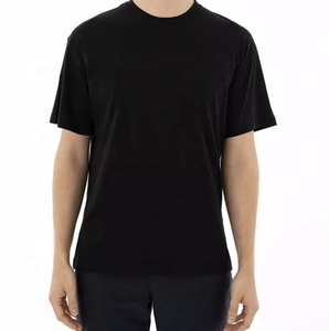 T-shirt pour homme en coton 100% de qualité supérieure, flexible et confortable, pour homme et garçon, logo personnalisé, vente en gros - Product Image 1