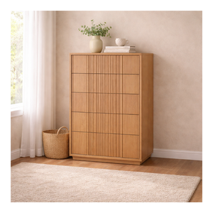 LINEAR RANGE Collection Living Room Bedroom Cabinet New Design Best Seller Home Furniture Storage Solid Wood - Product Image 1