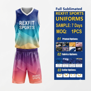 Conjunto de Uniforme de Baloncesto Sublimado Personalizado, Jersey y Pantalones Cortos Transpirables que Absorben la Humedad, Ropa Deportiva para Equipos, OEM ODM - Product Image 2