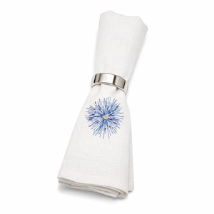 Serviette de table en coton brodé de qualité supérieure, réutilisable, en tissu doux, pour les dîners, les événements, la cuisine, les restaurants et l'usage domestique - Product Image 4